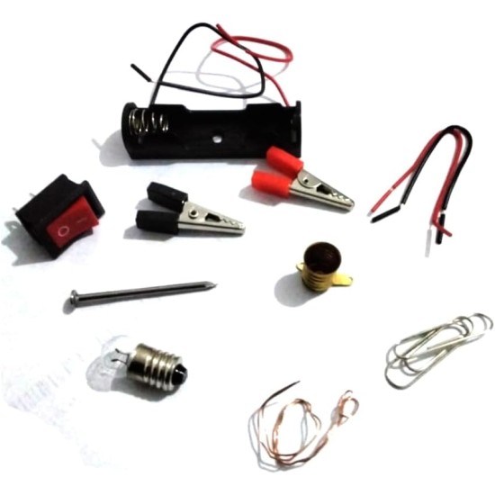 Electric Experiment Toy for Kids Experiment with Electricity as a Light Source and Electricity as a Source of Electric Experiment Toy for Kids Experiment with Electricity as a Light Source and Electricity as a Source of