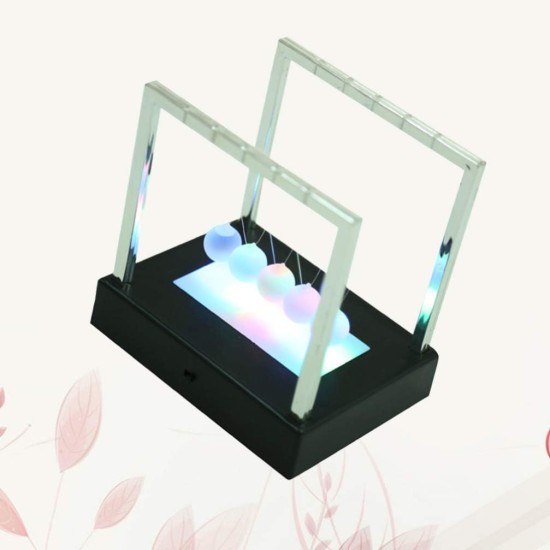 Garneck Office Decor Newton Metal Newtons Cradle Balance Balls with Base Physical Desk Toy for Office Desktop Decoration Gifts 12x8.8x12cm Educational Toys Garneck Office Decor Newton Metal Newtons Cradle Balance Balls with Base Physical Desk Toy for Office Desktop Decoration Gifts 12x8.8x12cm Educational Toys