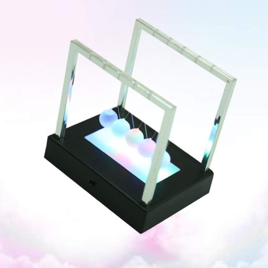 Garneck Office Decor Newton Metal Newtons Cradle Balance Balls with Base Physical Desk Toy for Office Desktop Decoration Gifts 12x8.8x12cm Educational Toys Garneck Office Decor Newton Metal Newtons Cradle Balance Balls with Base Physical Desk Toy for Office Desktop Decoration Gifts 12x8.8x12cm Educational Toys