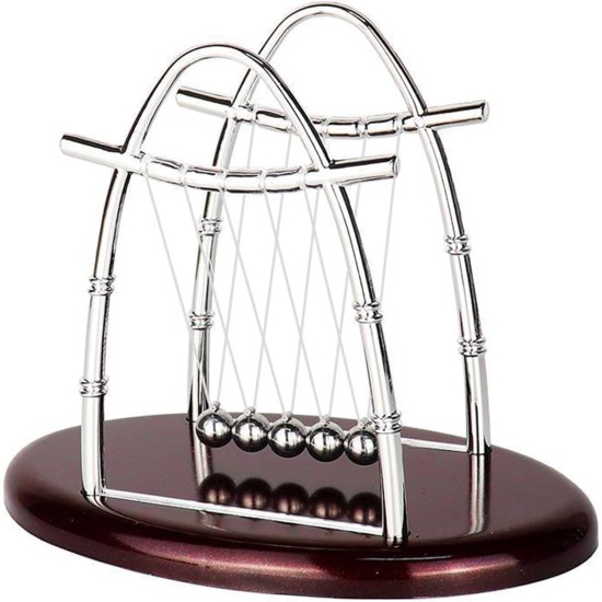 INFINITY-Plus Pendulum for Office and Home, Gravity Motion Balance Toy with Base, Stress Relief Toys and Science Learning, Office and Home Decorations, Standing Motion Desk Toys (Oval, Medium) INFINITY-Plus Pendulum for Office and Home, Gravity Motion Balance Toy with Base, Stress Relief Toys and Science Learning, Office and Home Decorations, Standing Motion Desk Toys (Oval, Medium)