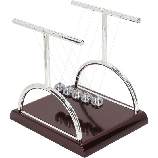INFINITY-Plus Pendulum for Office and Home, Gravity Motion Balance Toy with Base, Stress Relief Toys and Science Learning, Office and Home Decorations, Standing Motion Desk Toys (Oval, Medium) INFINITY-Plus Pendulum for Office and Home, Gravity Motion Balance Toy with Base, Stress Relief Toys and Science Learning, Office and Home Decorations, Standing Motion Desk Toys (Oval, Medium)