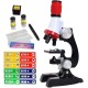 Little World Microscope Kit - Beginner Science Kit, Educational Toy with Prepared Slides 12 pcs, Magnification 1200X 400X 100X, Microscope for Kids, Birthday Gifts Little World Microscope Kit - Beginner Science Kit, Educational Toy with Prepared Slides 12 pcs, Magnification 1200X 400X 100X, Microscope for Kids, Birthday Gifts