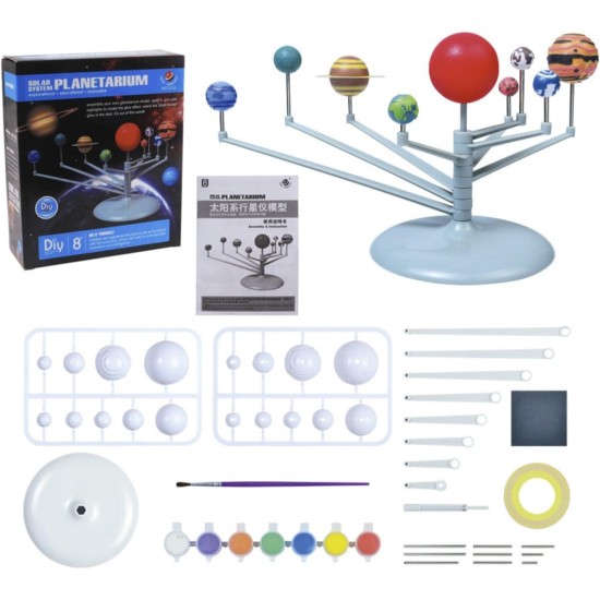 Magicwand ABS Plastic DIY Glow in The Dark Solar System Planetarium Model Kids Science Kit Magicwand ABS Plastic DIY Glow in The Dark Solar System Planetarium Model Kids Science Kit
