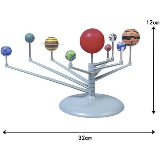 Magicwand ABS Plastic DIY Glow in The Dark Solar System Planetarium Model Kids Science Kit Magicwand ABS Plastic DIY Glow in The Dark Solar System Planetarium Model Kids Science Kit