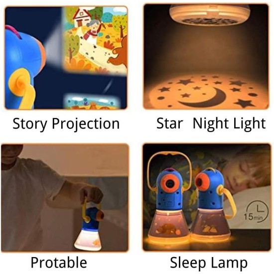 Matteobenni Kids Multifunctional Story Projector, Night Lights Projector Storybook Toy, Educational Toys Gifts for 3-12 Year Old Boys/Girls Matteobenni Kids Multifunctional Story Projector, Night Lights Projector Storybook Toy, Educational Toys Gifts for 3-12 Year Old Boys/Girls