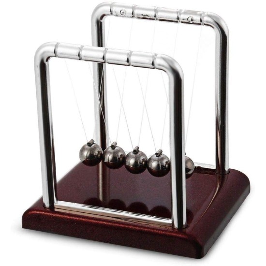 Newton Cradle Steel Balance Ball Physics Science Pendulum Desk Fun Toy Newton Cradle Steel Balance Ball Physics Science Pendulum Desk Fun Toy