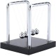 Newton's Cradle - Balance Steel Balls Demonstrate Newton's Laws with Swinging Balls Physics Science Pendulum Ornaments Toy - Office Desk Decoration Newton's Cradle - Balance Steel Balls Demonstrate Newton's Laws with Swinging Balls Physics Science Pendulum Ornaments Toy - Office Desk Decoration