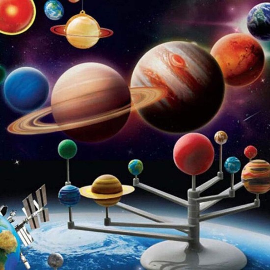 Nologo Ecroda DIY Kits of Planets of The Solar System Astronomical Science observations DIY Handmade Children's Plastic Model Kits toys2 Nologo Ecroda DIY Kits of Planets of The Solar System Astronomical Science observations DIY Handmade Children's Plastic Model Kits toys2