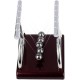 T Shape Newton's Craddle Balance Pendulum Balls Clicker for Office Desk, Medium T Shape Newton's Craddle Balance Pendulum Balls Clicker for Office Desk, Medium