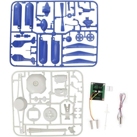 Cute Sunlight Men's & Women's 6 in 1 Solar Toy Educational DIY Robots Plane Kit Cute Sunlight Men's & Women's 6 in 1 Solar Toy Educational DIY Robots Plane Kit