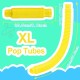 5 Pack XL Pop Tubes Sensory Toys,Stretch Tube for Kids Decompression and Adults Finger Toys.Multi-Color XL Tubes for DIY Creative Handmade Activities. (5 Colors-XL) 5 Pack XL Pop Tubes Sensory Toys,Stretch Tube for Kids Decompression and Adults Finger Toys.Multi-Color XL Tubes for DIY Creative Handmade Activities. (5 Colors-XL)