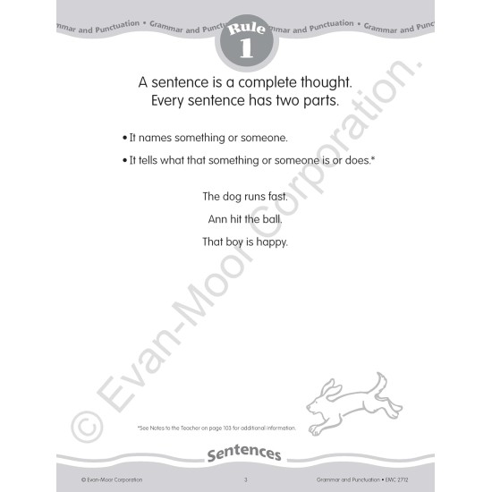 Grammar & Punctuation, Grade 2 Teacher Resource Grammar & Punctuation, Grade 2 Teacher Resource