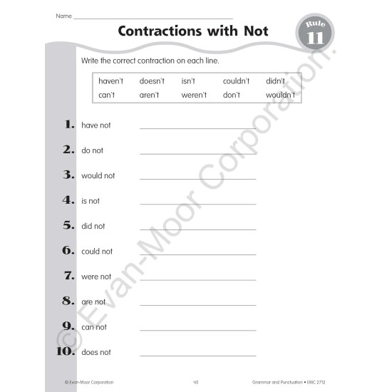 Grammar & Punctuation, Grade 2 Teacher Resource Grammar & Punctuation, Grade 2 Teacher Resource