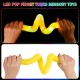 Kids Mandi LED Flashing Pop Tube Fidget Toys, Pipe Sensory Tools for Stress and Anxiety Relief, Tubes with Led Light for Kids (LED Pop Tubes - Pack of 12) Kids Mandi LED Flashing Pop Tube Fidget Toys, Pipe Sensory Tools for Stress and Anxiety Relief, Tubes with Led Light for Kids (LED Pop Tubes - Pack of 12)
