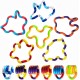 Tangles Sensory Fidget Toys - 6PCS Multicolor Twisty Fidget Toys for Adults,Boys,Girls for Relaxation,Anxiety Stress Relief,Decompression-Squeeze, Twist, Chain Spinner Alternative Gift (6PCS) Tangles Sensory Fidget Toys - 6PCS Multicolor Twisty Fidget Toys for Adults,Boys,Girls for Relaxation,Anxiety Stress Relief,Decompression-Squeeze, Twist, Chain Spinner Alternative Gift (6PCS)