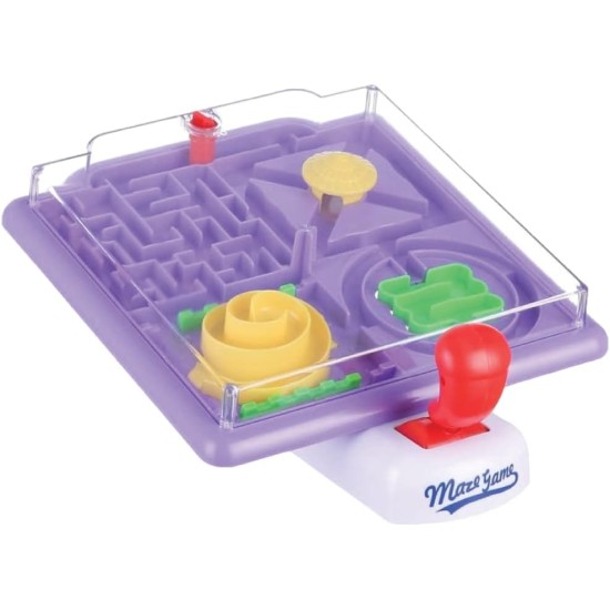 Generic 4 In 1 Plastic Mazes With Tilting Joystick Toy For Kids - Multi Color Generic 4 In 1 Plastic Mazes With Tilting Joystick Toy For Kids - Multi Color