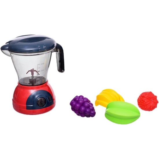Generic Plastic Mini Blender Appliance Game With Fruits And Light To Learn And Play For Kids - Multi Color Generic Plastic Mini Blender Appliance Game With Fruits And Light To Learn And Play For Kids - Multi Color