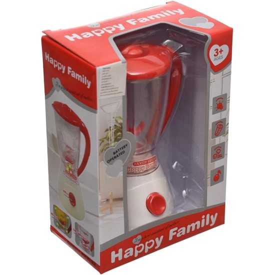 Red Line LS820K20 Happy Family Plastic Mixer For Kids - White Red Red Line LS820K20 Happy Family Plastic Mixer For Kids - White Red
