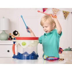 B. toys – Portable Drum Set - Drumroll Please
