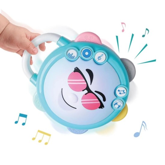 Baby Toy - Newborn Toy - Music and Light Drum Baby Toy - Newborn Toy - Music and Light Drum