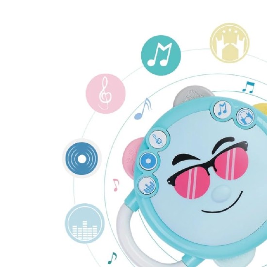 Baby Toy - Newborn Toy - Music and Light Drum Baby Toy - Newborn Toy - Music and Light Drum