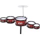 High Quality 5 in 1 Drums For Kids For Endless Hours Of Entertainment - Multi Colour High Quality 5 in 1 Drums For Kids For Endless Hours Of Entertainment - Multi Colour