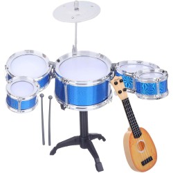 Other Drums and Guitar Musical Set for Kids - Multi Color