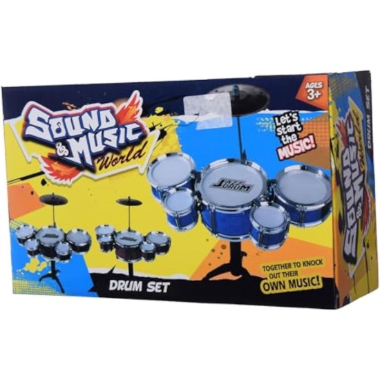 Sound Music World Drums - GTG TOYS)A77 Sound Music World Drums - GTG TOYS)A77