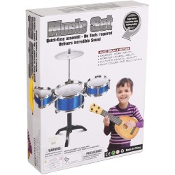 Zhong Cheng Toys Musical Drum and Guitar Set