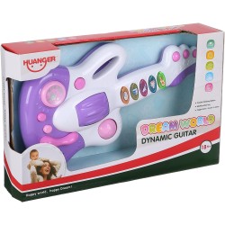 Huanger Dream World Guitar for Kids - Multi Color