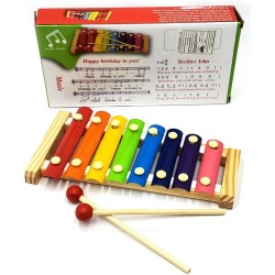 Generic Wooden Octave Knock on the Piano Beat Xylophone