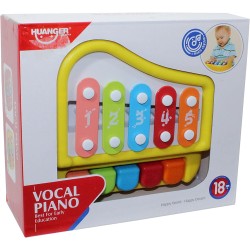Huanger Vocal Piano with Five Tones - Multi Color
