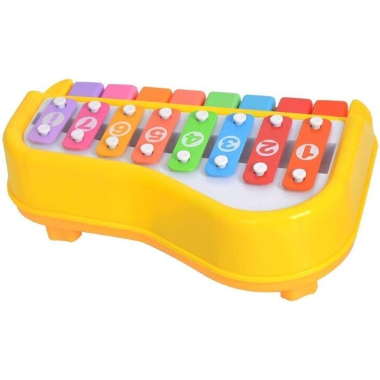 LUCID...We Build Relations 2 In 1 Baby Piano Xylophone Toy For Toddlers 1-3 Years Old|Preschool Educational Musical Learning Instruments Toy 8 Multicolored Keyboard Xylophone Piano(Big ( 21X30 Cm )) LUCID...We Build Relations 2 In 1 Baby Piano Xylophone Toy For Toddlers 1-3 Years Old|Preschool Educational Musical Learning Instruments Toy 8 Multicolored Keyboard Xylophone Piano(Big ( 21X30 Cm ))