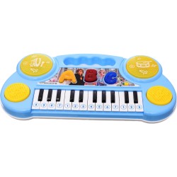 Musical Instruments Piano Frozen Shape With Litter For Kids, Gift,fun and entertainment - Babyblue