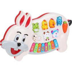 Rabbit shape musical piano (3300)