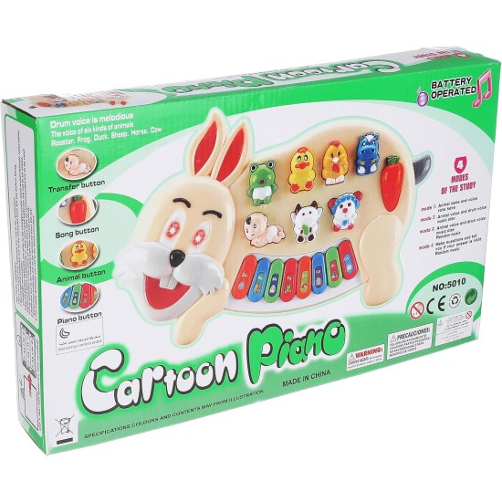 Rabbit shape musical piano (3300) Rabbit shape musical piano (3300)