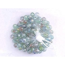 100 Colored Glass Roll Net