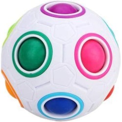7CM Magic Rainbow Ball Football Fidget Cube Hottest Decompression Finger Toys Children Adult Christmas Gifts