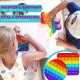 DEZENDO® Pop it Set Fidget Toys, Anti-Stress Toy for Young and Old, Push Bubble Game, Pop It Game, Simple Dimple Set, Popit Popet Poppet, Bubble Pop Bubble, Pop It Circle