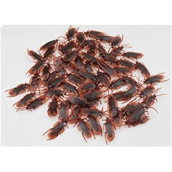 20PCS Fake Cockroach Decoration Jokes Pranks Maker Fun Novelty Tricks Simulation False 20PCS Fake Cockroach Decoration Jokes Pranks Maker Fun Novelty Tricks Simulation False