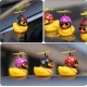 3Pack Mouse Rubber Duck Toy Car Ornaments Yellow Duck Car Dashboard Decoration Funny Mouse Duck Toy Gift Mouse Inspired Duck Car Motorcycle Bicycle Decoration with Propeller Helmet Sunglasses Necklace 3Pack Mouse Rubber Duck Toy Car Ornaments Yellow Duck Car Dashboard Decoration Funny Mouse Duck Toy Gift Mouse Inspired Duck Car Motorcycle Bicycle Decoration with Propeller Helmet Sunglasses Necklace