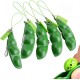 Anpole Keyring Extrusion Bean Pea Soybean Stress Relieving Chain Toys Set Of 5 Pieces - Green Anpole Keyring Extrusion Bean Pea Soybean Stress Relieving Chain Toys Set Of 5 Pieces - Green