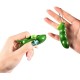 Anpole Keyring Extrusion Bean Pea Soybean Stress Relieving Chain Toys Set Of 5 Pieces - Green Anpole Keyring Extrusion Bean Pea Soybean Stress Relieving Chain Toys Set Of 5 Pieces - Green