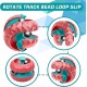 FASHION MANIA Orbit Ball Toy, Fidget Cube Puzzle Ball Spinning Toy, Track Infinite Flip Change Puzzle Games Novelty Creative Stress Relieve Toys for Kids Children Adults (Pink) FASHION MANIA Orbit Ball Toy, Fidget Cube Puzzle Ball Spinning Toy, Track Infinite Flip Change Puzzle Games Novelty Creative Stress Relieve Toys for Kids Children Adults (Pink)