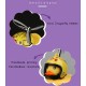 FASHION MANIA Toy Car Ornaments Yellow Duck Car Dashboard Decorations Squeeze Duck Bicycle Horns with Propeller Helmet Shark Design FASHION MANIA Toy Car Ornaments Yellow Duck Car Dashboard Decorations Squeeze Duck Bicycle Horns with Propeller Helmet Shark Design