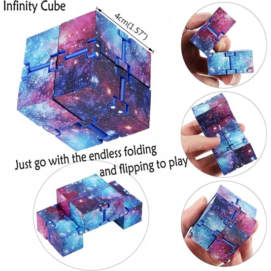 ZCOINS Fidget Toy Pack Infinity Cube Flippy Chain Peapod Marble Mesh Fidget Stretchy Band ZCOINS Fidget Toy Pack Infinity Cube Flippy Chain Peapod Marble Mesh Fidget Stretchy Band