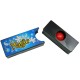 Magic tricks black box turn the red ball into blue and vice versa from magic Magic tricks black box turn the red ball into blue and vice versa from magic