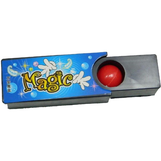 Magic tricks black box turn the red ball into blue and vice versa from magic Magic tricks black box turn the red ball into blue and vice versa from magic