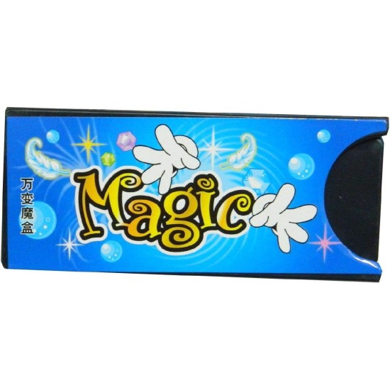 Magic tricks black box turn the red ball into blue and vice versa from magic Magic tricks black box turn the red ball into blue and vice versa from magic