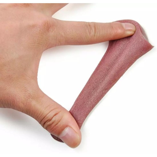 Magician's Fake Tongue Elastic Magic Trick | Realistic and Non-Toxic Fake Tongue, Comedy Magic Trick Accessories | Scary Halloween/Close-up Terror Prank Magic Trick
